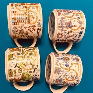 Starbucks Been There Series - 50th Anniversary Walt Disney World Complete Set